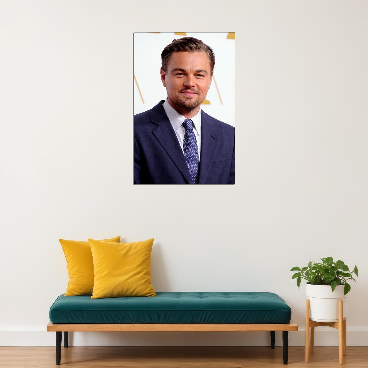 Leonardo Dicaprio Celebrity Cinema Actor Idol Poster Wall Art Print Home Wall Decor - xonomax