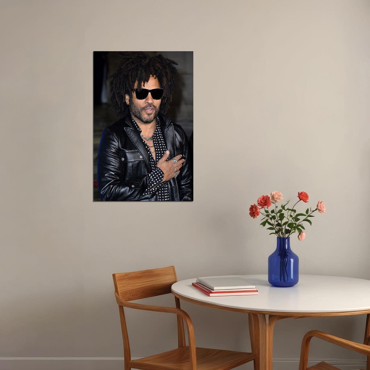 Lenny Kravitz Celebrity Singer Cinema Star Poster Wall Art Print Home Wall Decor - xonomax