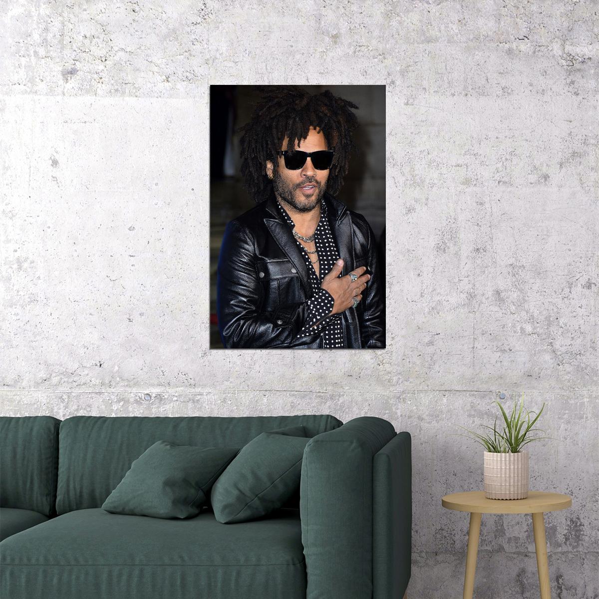 Lenny Kravitz Celebrity Singer Cinema Star Poster Wall Art Print Home Wall Decor - xonomax