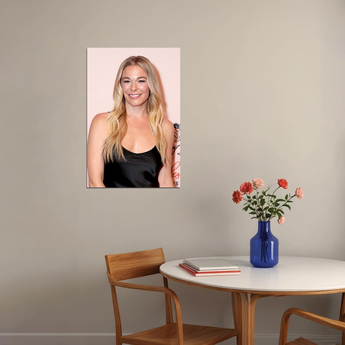 Leann Rimes Celebrity Movie Actor Singer Star Poster Wall Art Print Home Wall Decor - xonomax