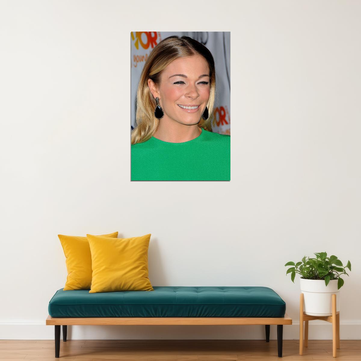 Leann Rimes Celebrity Cinema Actress Singer Music Poster Wall Art Print Home Wall Decor - xonomax