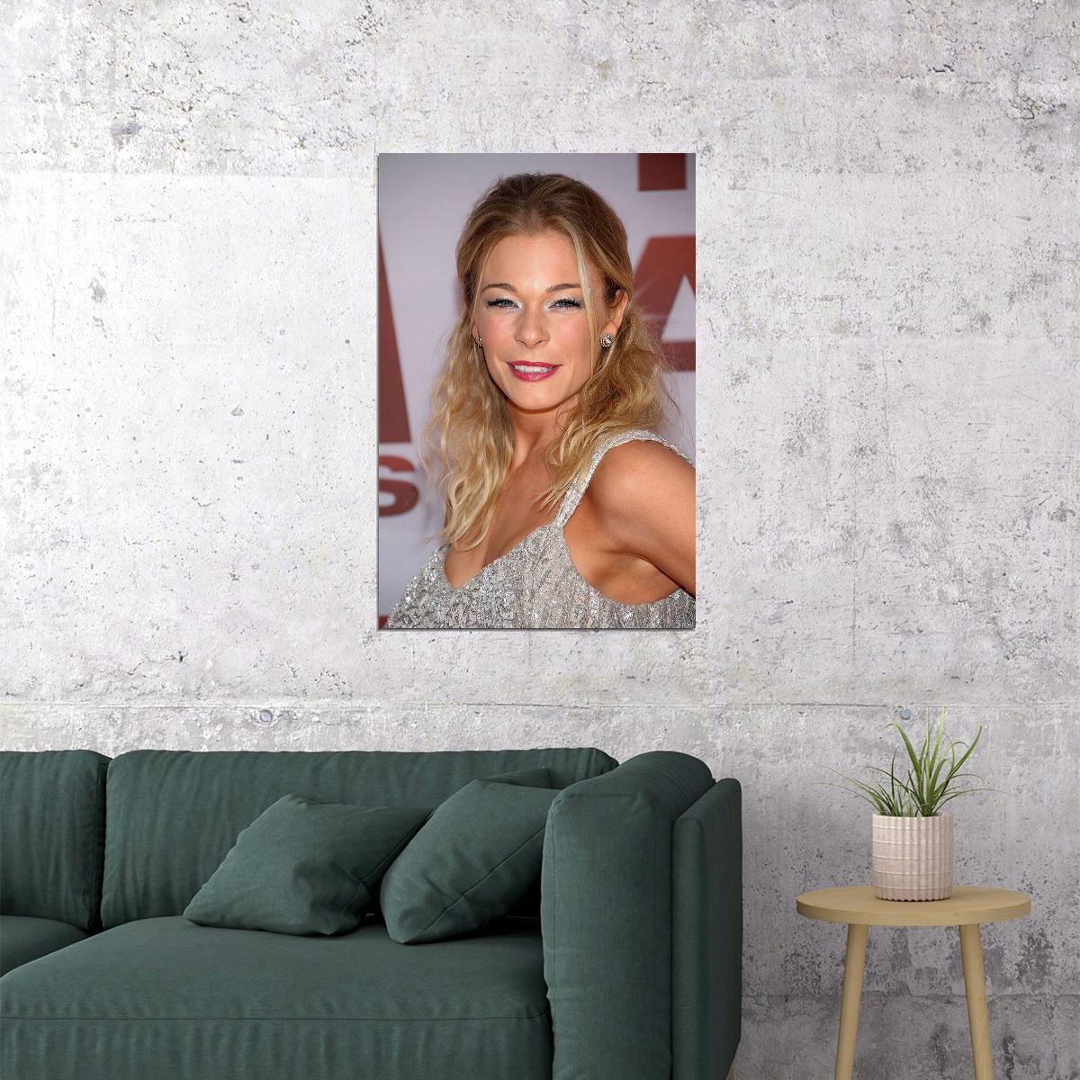 Leann Rimes Celebrity Cinema Actor Singer Music Poster Wall Art Print Home Wall Decor - xonomax