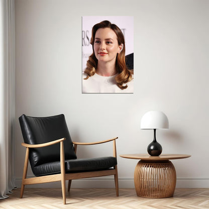 Leighton Meester Celebrity Cinema Actor Star Poster Wall Art Print Home Wall Decor - xonomax