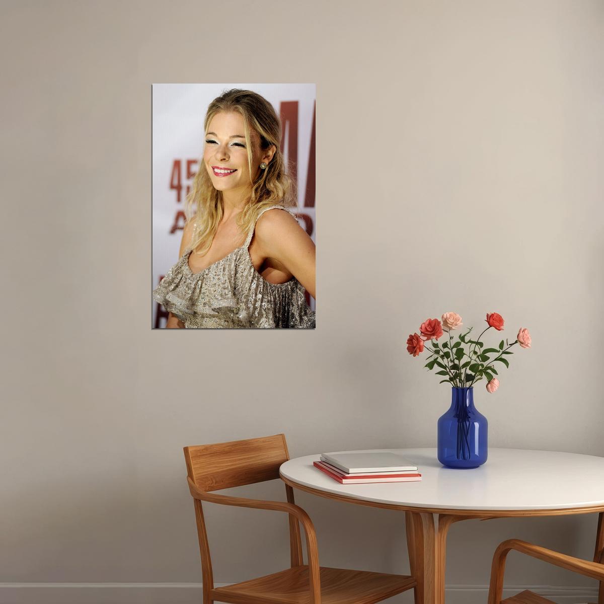 Leann Rimes Celebrity Movie Actor Singer Star Poster Wall Art Print Home Wall Decor - xonomax