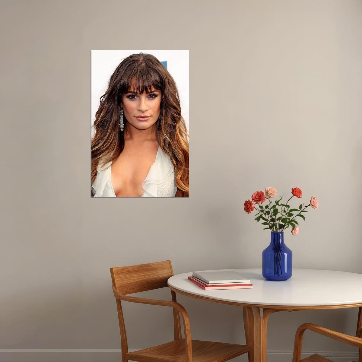 Lea Michele Celebrity Actress Singer Idol Poster Wall Art Print Home Wall Decor - xonomax
