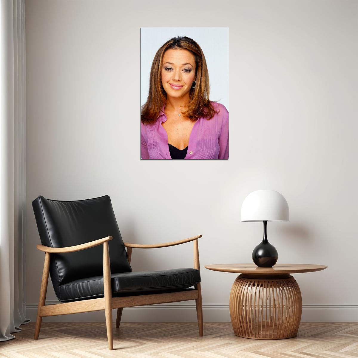 Leah Remini Celebrity Tv Series Actress Star Poster Wall Art Print Home Wall Decor - xonomax