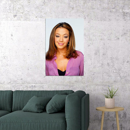 Leah Remini Celebrity Tv Series Actress Star Poster Wall Art Print Home Wall Decor - xonomax