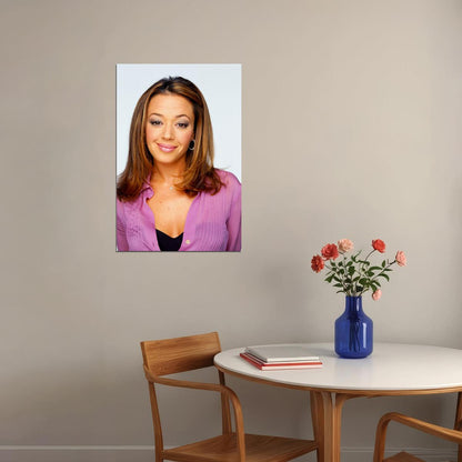 Leah Remini Celebrity Tv Series Actress Star Poster Wall Art Print Home Wall Decor - xonomax