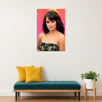Lea Michele Celebrity Actress Singer Star Poster Wall Art Print Home Wall Decor - xonomax