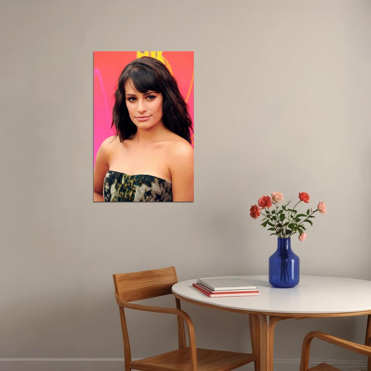 Lea Michele Celebrity Actress Singer Star Poster Wall Art Print Home Wall Decor - xonomax