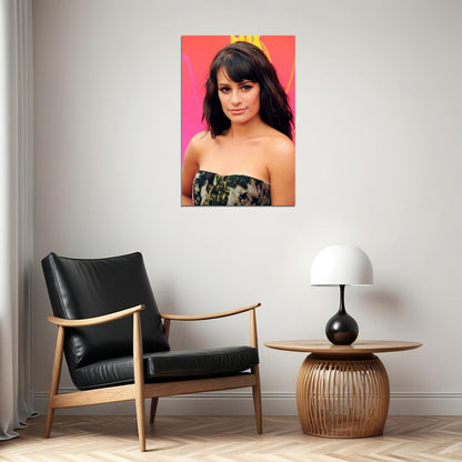 Lea Michele Celebrity Actress Singer Star Poster Wall Art Print Home Wall Decor - xonomax
