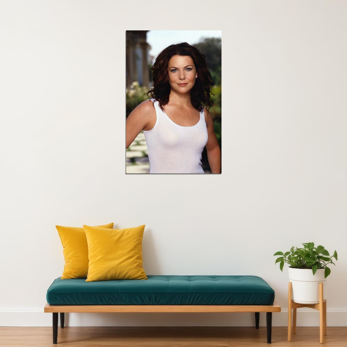 Lauren Graham Celebrity Tv Series Actor Star Poster Wall Art Print Home Wall Decor - xonomax