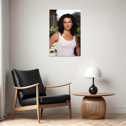 Lauren Graham Celebrity Tv Series Actor Star Poster Wall Art Print Home Wall Decor - xonomax