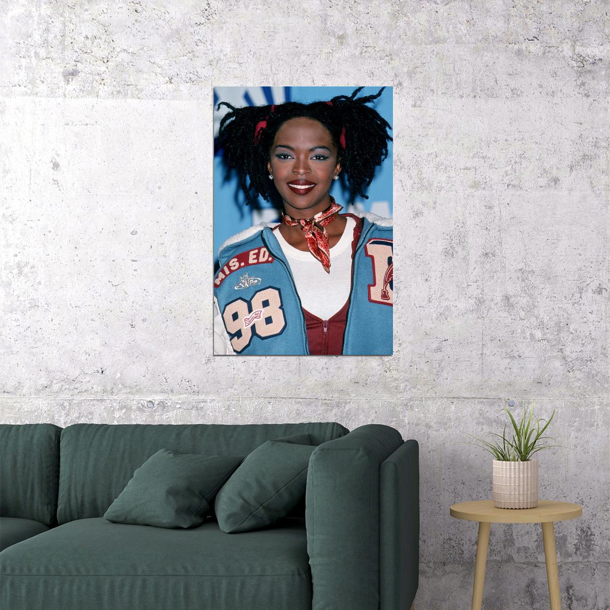 Lauryn Hill Celebrity Music Singer Actor Poster Wall Art Print Home Wall Decor - xonomax