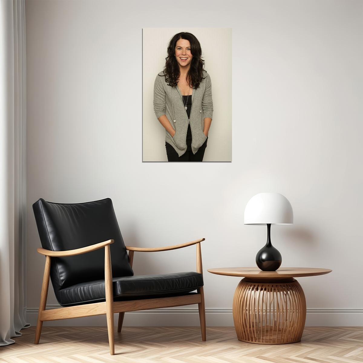Lauren Graham Celebrity Tv Series Actor Idol Poster Wall Art Print Home Wall Decor - xonomax