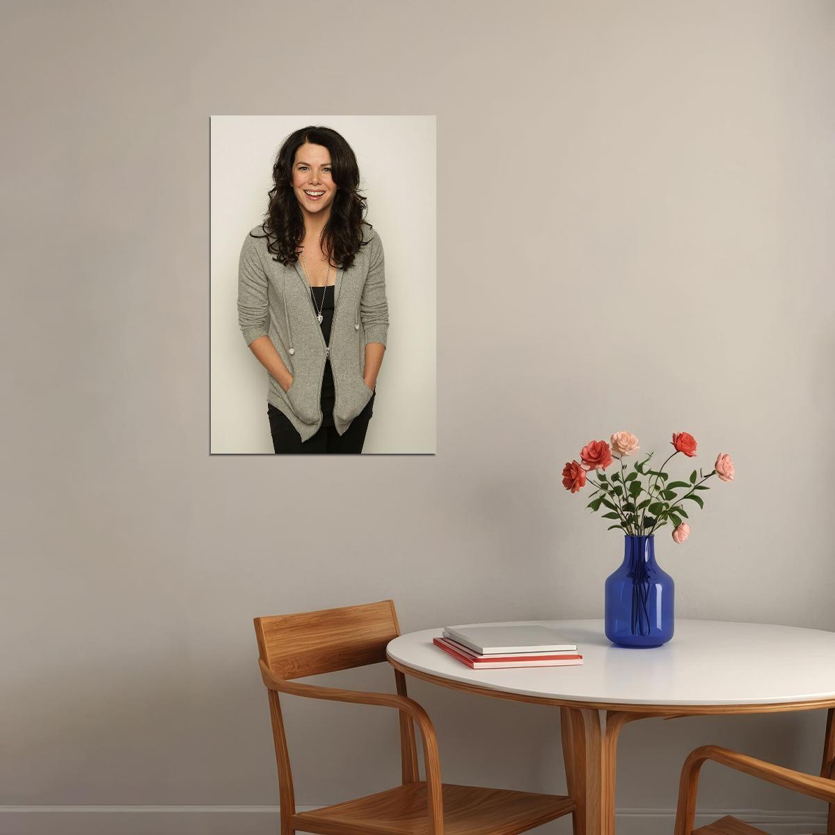 Lauren Graham Celebrity Tv Series Actor Idol Poster Wall Art Print Home Wall Decor - xonomax