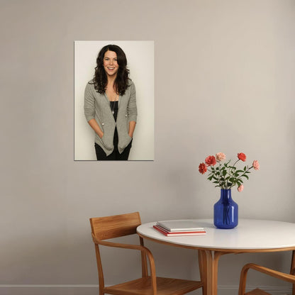 Lauren Graham Celebrity Tv Series Actor Idol Poster Wall Art Print Home Wall Decor - xonomax