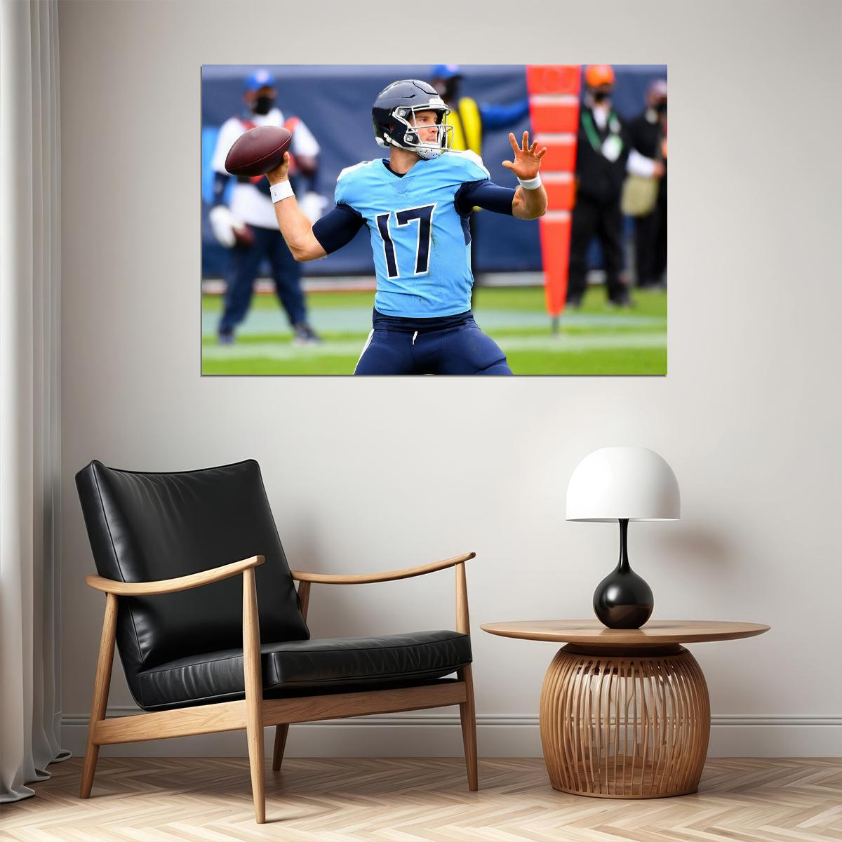 Tennessee Titans Ryan Tannehill American Football Player Poster Wall Art Print Home Wall Decor - xonomax