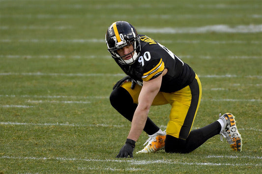 American Football Player T.j. Watt Pittsburgh Steelers Poster Wall Art Print Home Wall Decor - xonomax