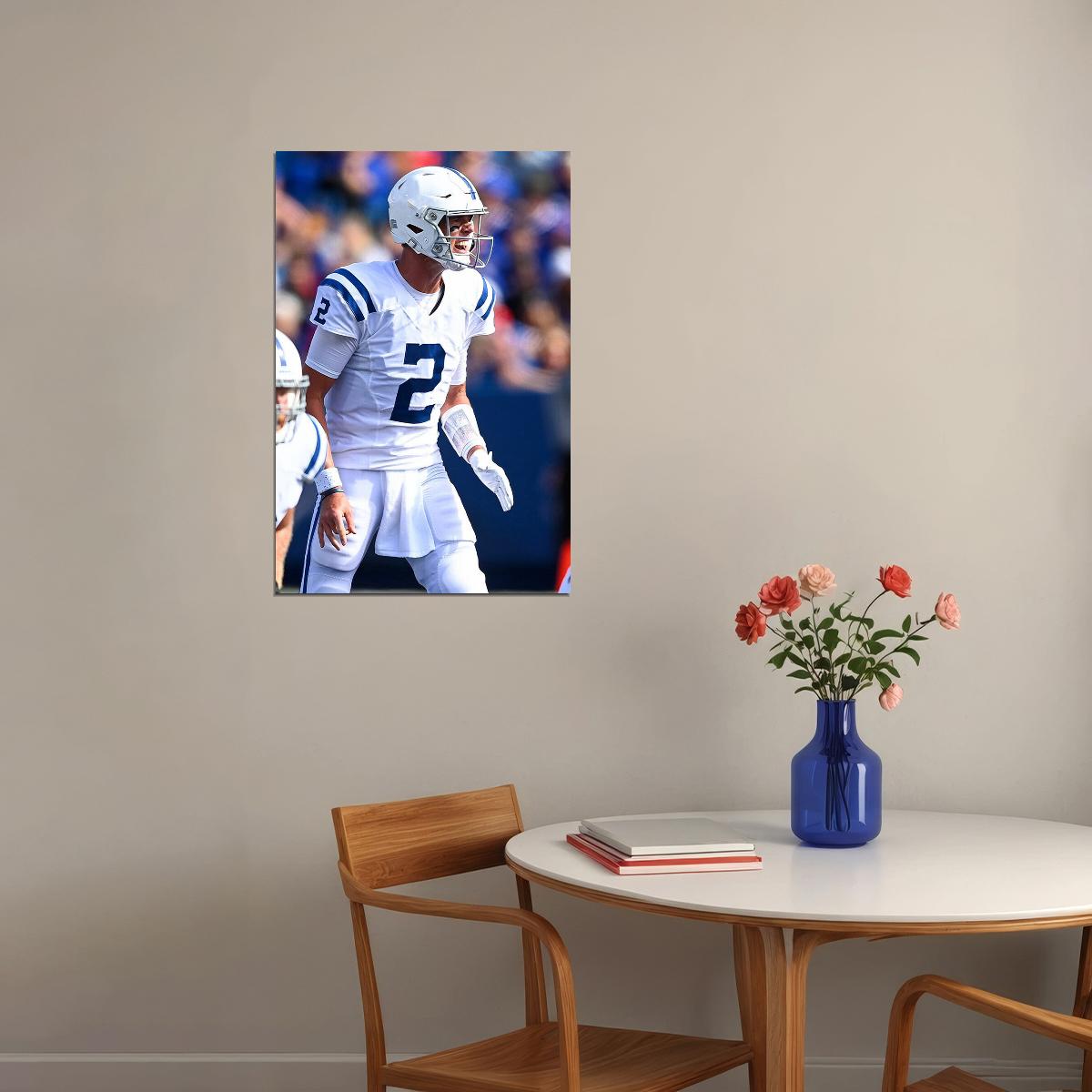 Indianapolis Colts Matt Ryan 2 American Football Player Poster Wall Art Print Home Wall Decor - xonomax