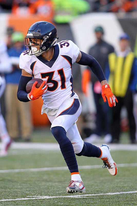 Denver Broncos American Football Player 31 Justin Simmons Poster Wall Art Print Home Wall Decor - xonomax