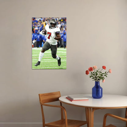 Tampa Bay Buccaneers American Football 7 Leonard Fournette Poster Wall Art Print Home Wall Decor - xonomax