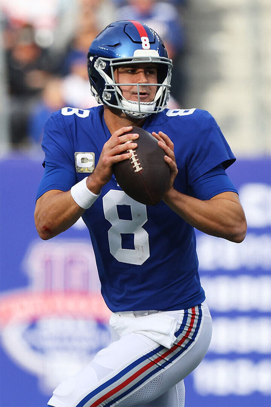 New York Giants American Football Player Daniel Jones Poster Wall Art Print Home Wall Decor - xonomax