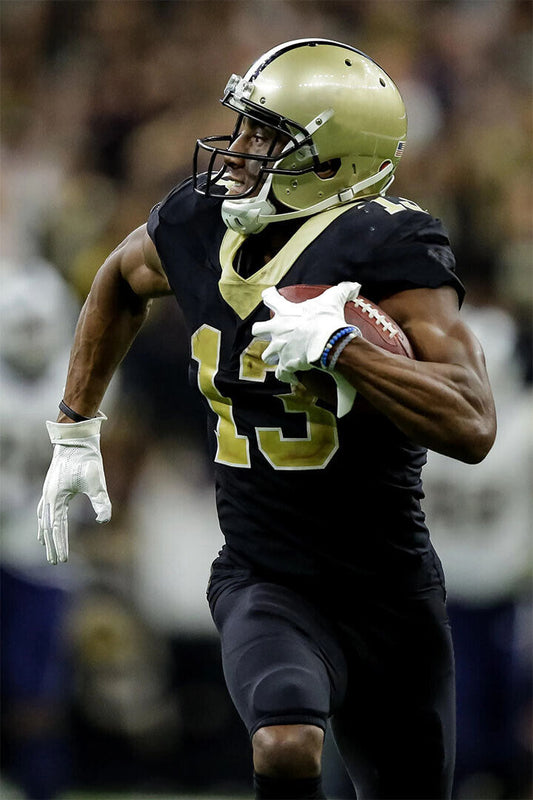 New Orleans Saints Offensive Player Michael Thomas Poster Wall Art Print Home Wall Decor - xonomax