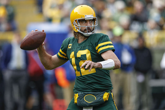 Aaron Rodgers American Football Player Green Bay Packers Poster Wall Art Print Home Wall Decor - xonomax