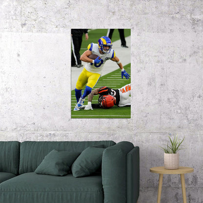Los Angeles Rams American Football Player Cooper Kupp 10 Poster Wall Art Print Home Wall Decor - xonomax