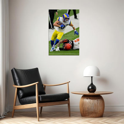Los Angeles Rams American Football Player Cooper Kupp 10 Poster Wall Art Print Home Wall Decor - xonomax