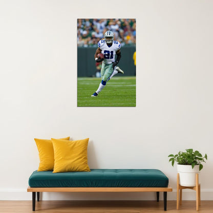Dallas Cowboys American Football Player Ezekiel Elliott Poster Wall Art Print Home Wall Decor - xonomax
