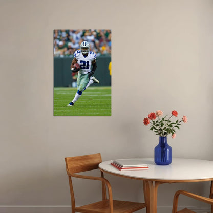 Dallas Cowboys American Football Player Ezekiel Elliott Poster Wall Art Print Home Wall Decor - xonomax