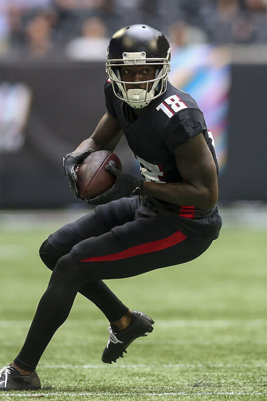 Calvin Ridley 18 American Football Player Atlanta Falcons Poster Wall Art Print Home Wall Decor - xonomax