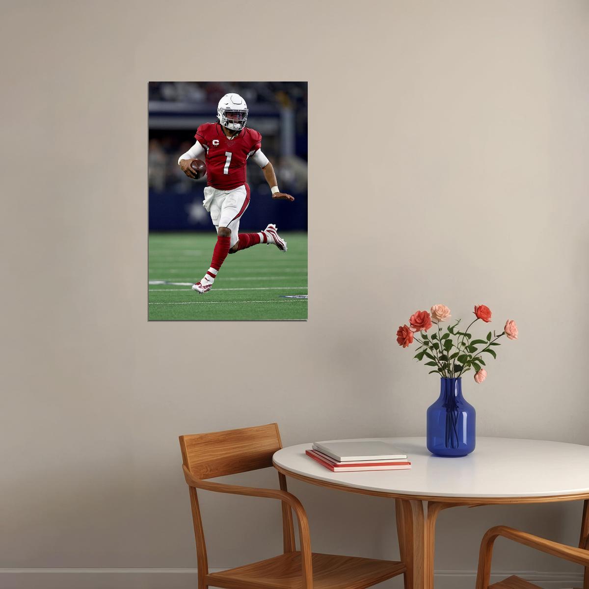 Kyler Murray Arizona Cardinals 1 American Football Player Poster Wall Art Print Home Wall Decor - xonomax
