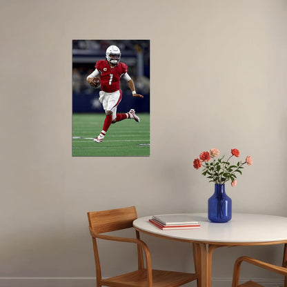 Kyler Murray Arizona Cardinals 1 American Football Player Poster Wall Art Print Home Wall Decor - xonomax