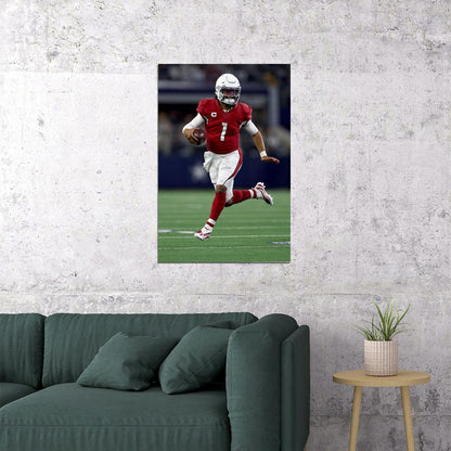 Kyler Murray Arizona Cardinals 1 American Football Player Poster Wall Art Print Home Wall Decor - xonomax