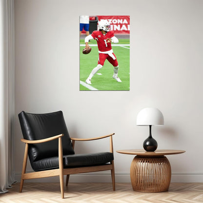 Arizona Cardinals Kyler Murray 1 American Football Player Poster Wall Art Print Home Wall Decor - xonomax