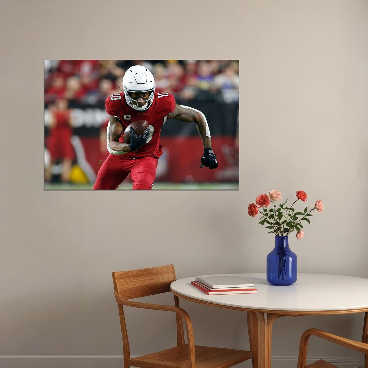 Arizona Cardinals Deandre Hopkins American Football Player Poster Wall Art Print Home Wall Decor - xonomax