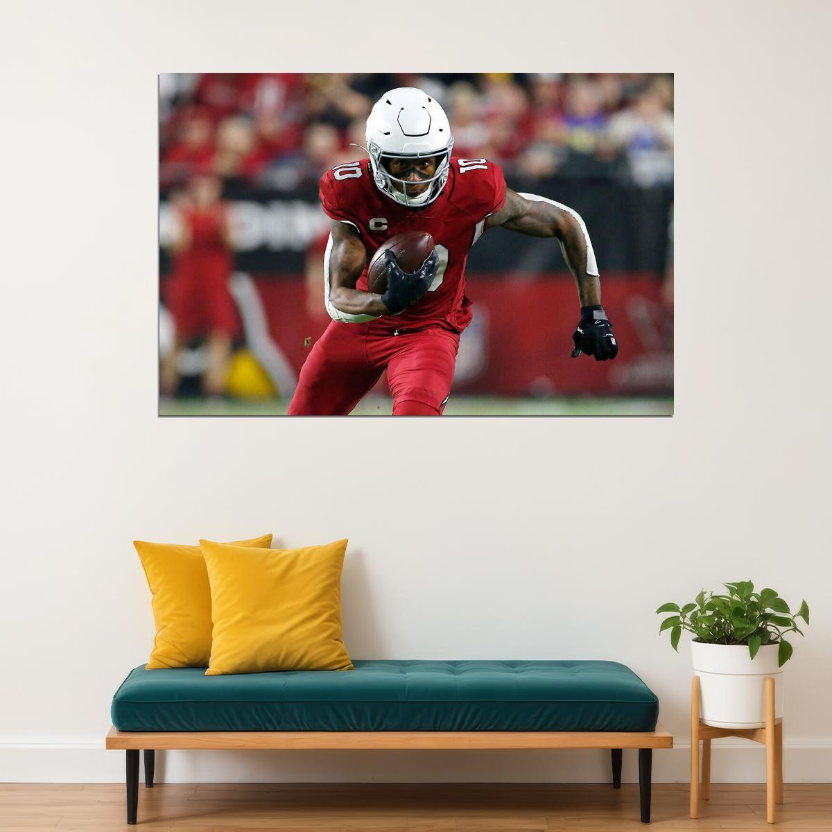 Arizona Cardinals Deandre Hopkins American Football Player Poster Wall Art Print Home Wall Decor - xonomax