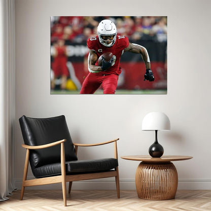 Arizona Cardinals Deandre Hopkins American Football Player Poster Wall Art Print Home Wall Decor - xonomax