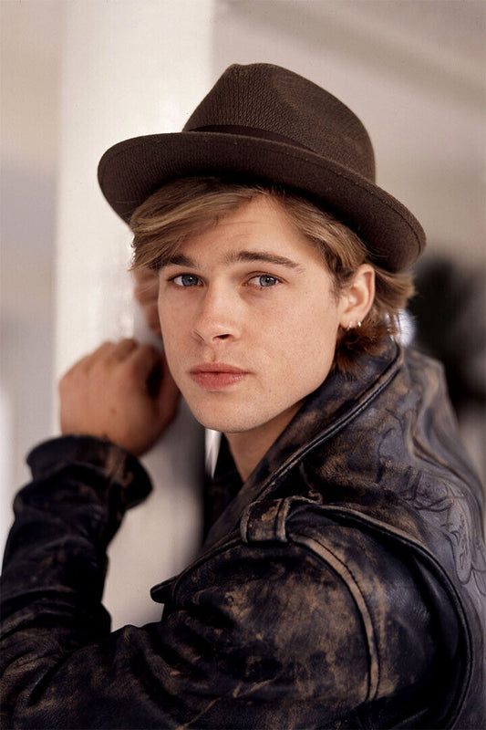 Brad Pitt Young Movie Actor Handsome Poster Wall Art Print Home Wall Decor - xonomax