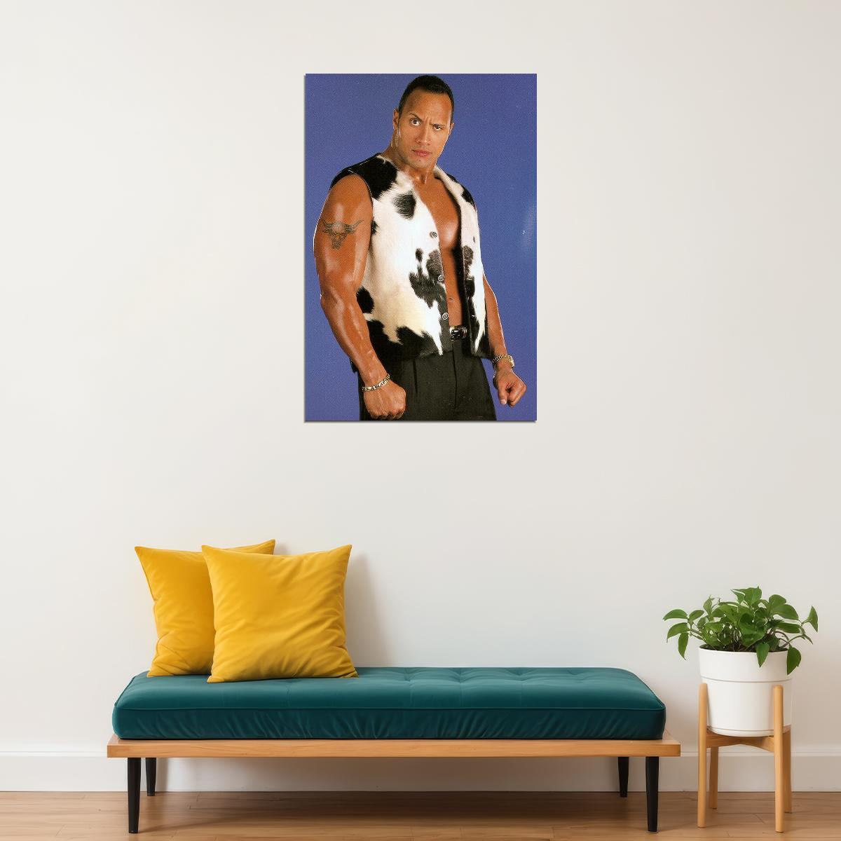 The Rock Jabroni Dr Great One Poster Wall Art Print Home Wall Decor - xonomax