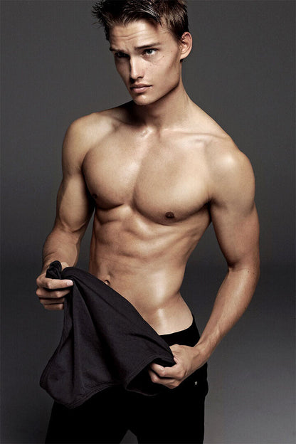 Student Boy Male Sexy Male Model Poster Wall Art Print Home Wall Decor - xonomax