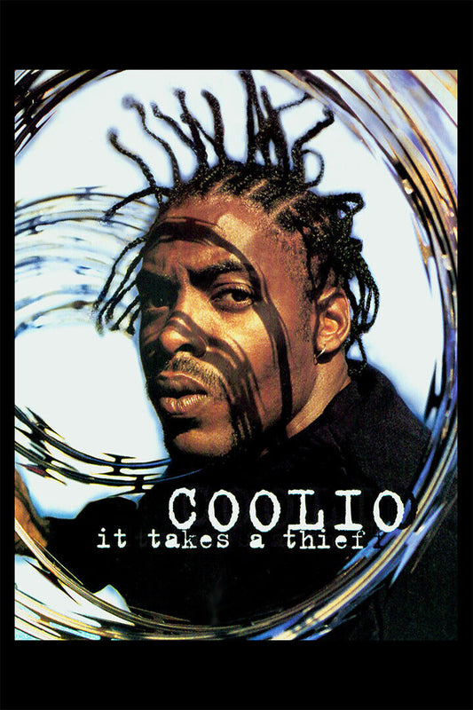 Coolio Rapper Thief Album Music Hip Hop Artist Leon Tribute Mem Poster Wall Art Print Home Wall Decor - xonomax