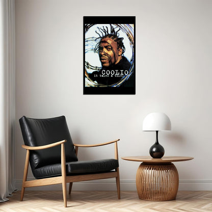 Coolio Rapper Thief Album Music Hip Hop Artist Leon Tribute Mem Poster Wall Art Print Home Wall Decor - xonomax