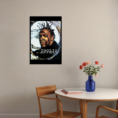 Coolio Rapper Thief Album Music Hip Hop Artist Leon Tribute Mem Poster Wall Art Print Home Wall Decor - xonomax