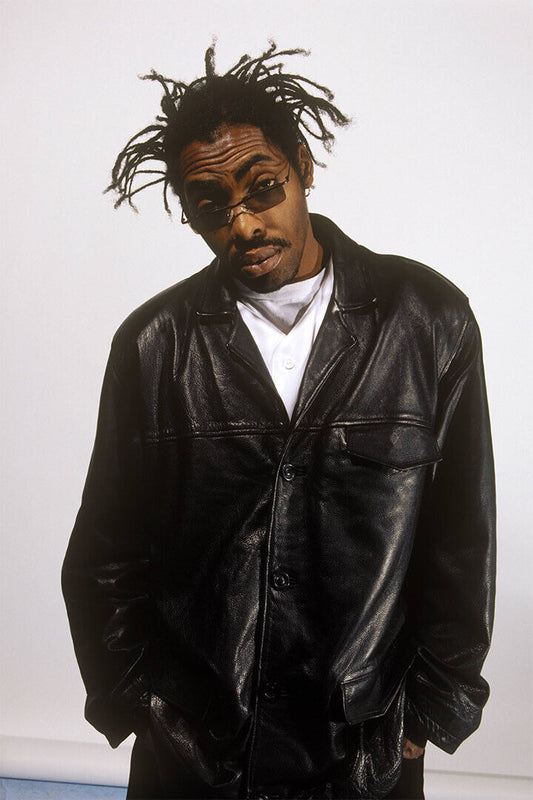 Coolio Rapper Leather Jacket Music Hip Hop Artist Leon Tribute Poster Wall Art Print Home Wall Decor - xonomax