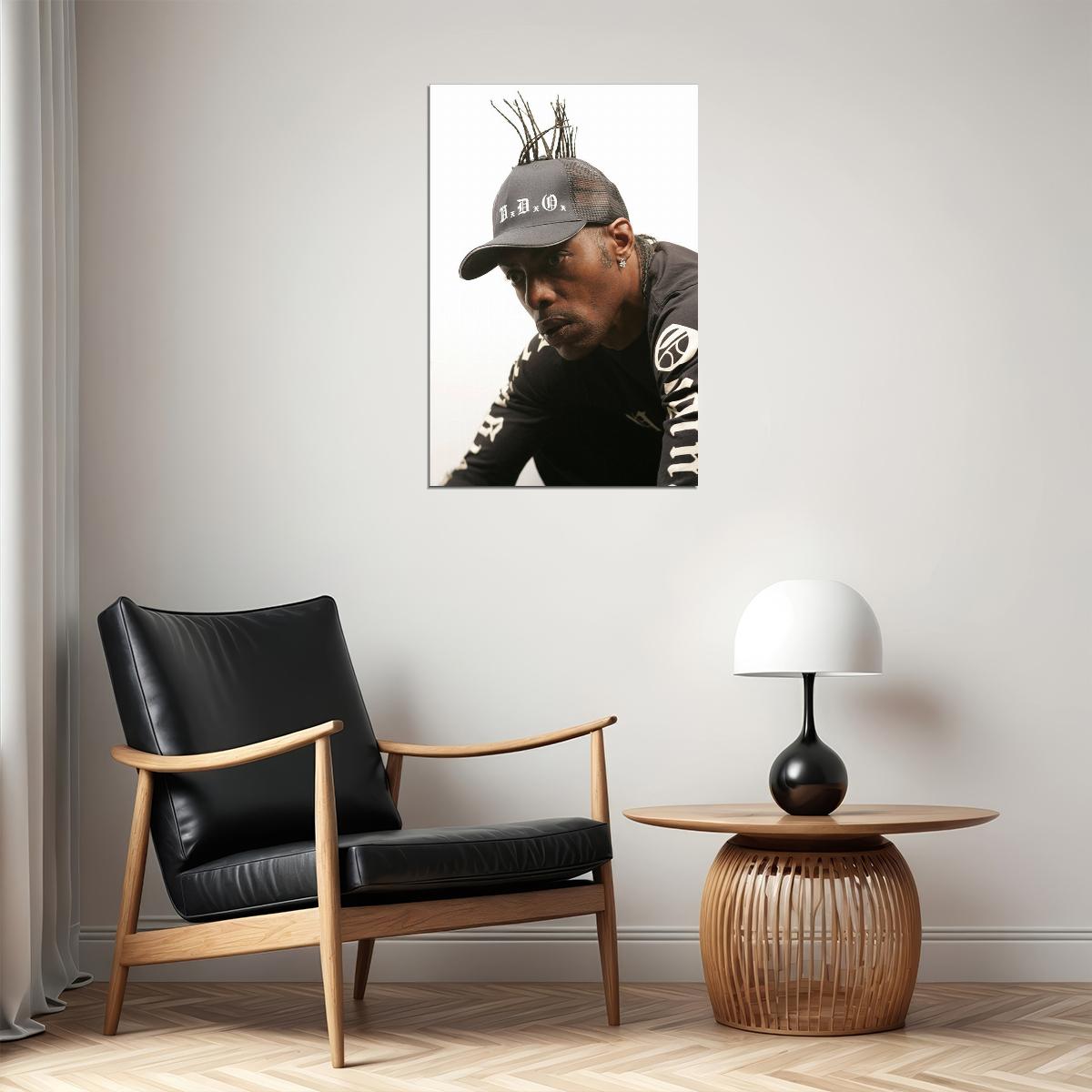 Rapper Coolio Music Hip Hop Artist Leon Tribute Memory Poster Wall Art Print Home Wall Decor - xonomax