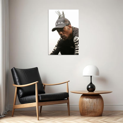 Rapper Coolio Music Hip Hop Artist Leon Tribute Memory Poster Wall Art Print Home Wall Decor - xonomax